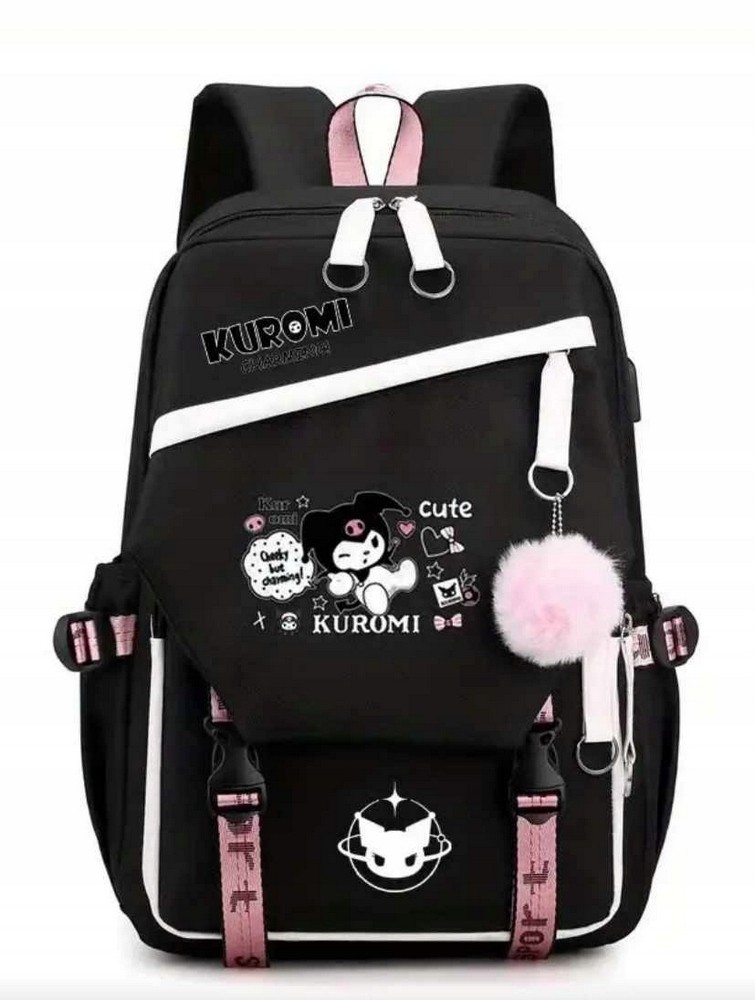 Štýlový batoh Kuromi & Cinnamoroll s veľkou kapacitou
